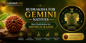 Rudraksha for Gemini Natives | Best Rudraksha for Mithun Rashi